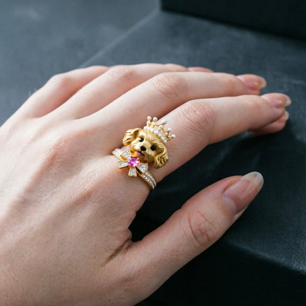 Brass Pet Custom Ring