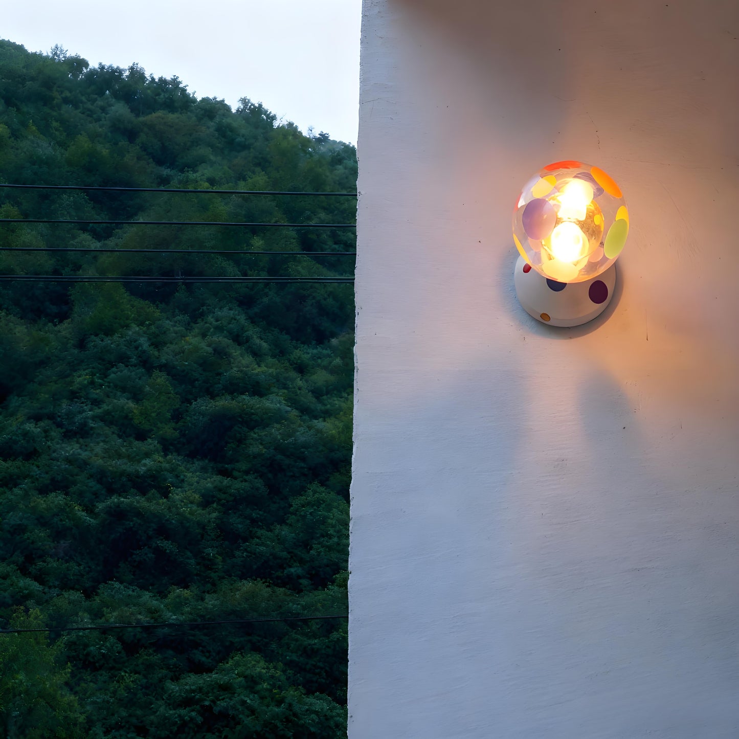 Polka Dot Wall Lamp
