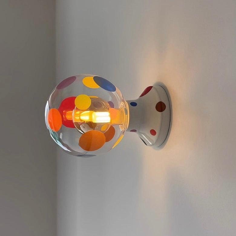Polka Dot Wall Lamp
