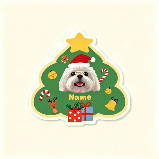Custom Pet Rug – Christmas Tree