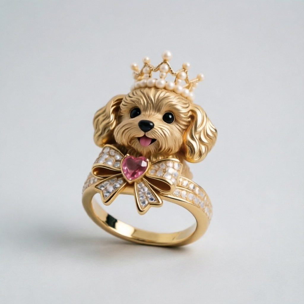 Brass Pet Custom Ring