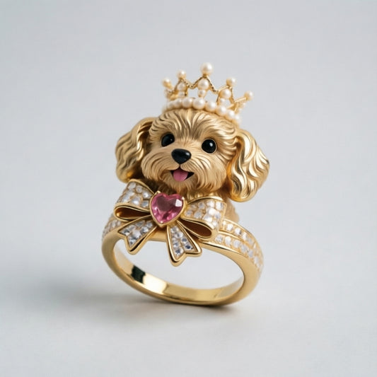 Brass Pet Custom Ring