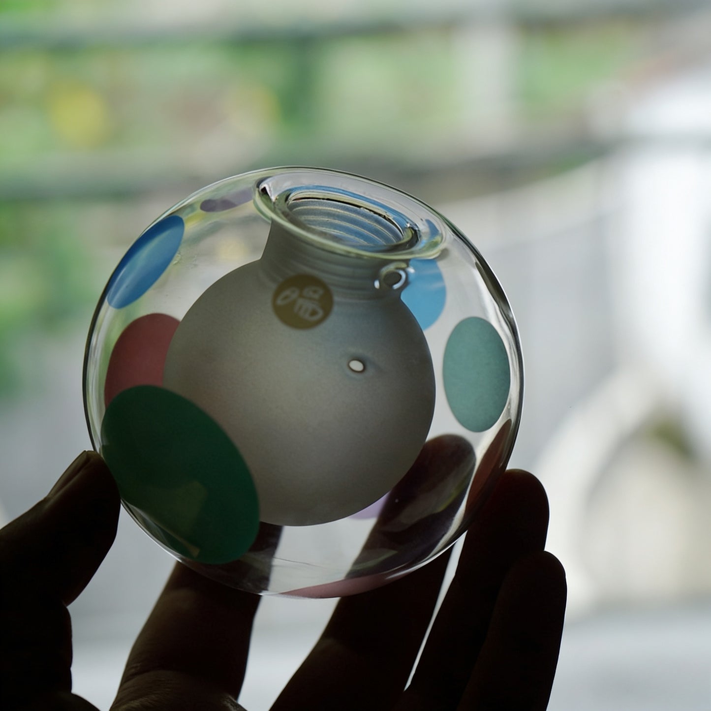 Polka Dot Camping Night Light