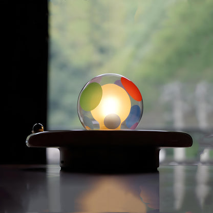 Polka Dot Camping Night Light