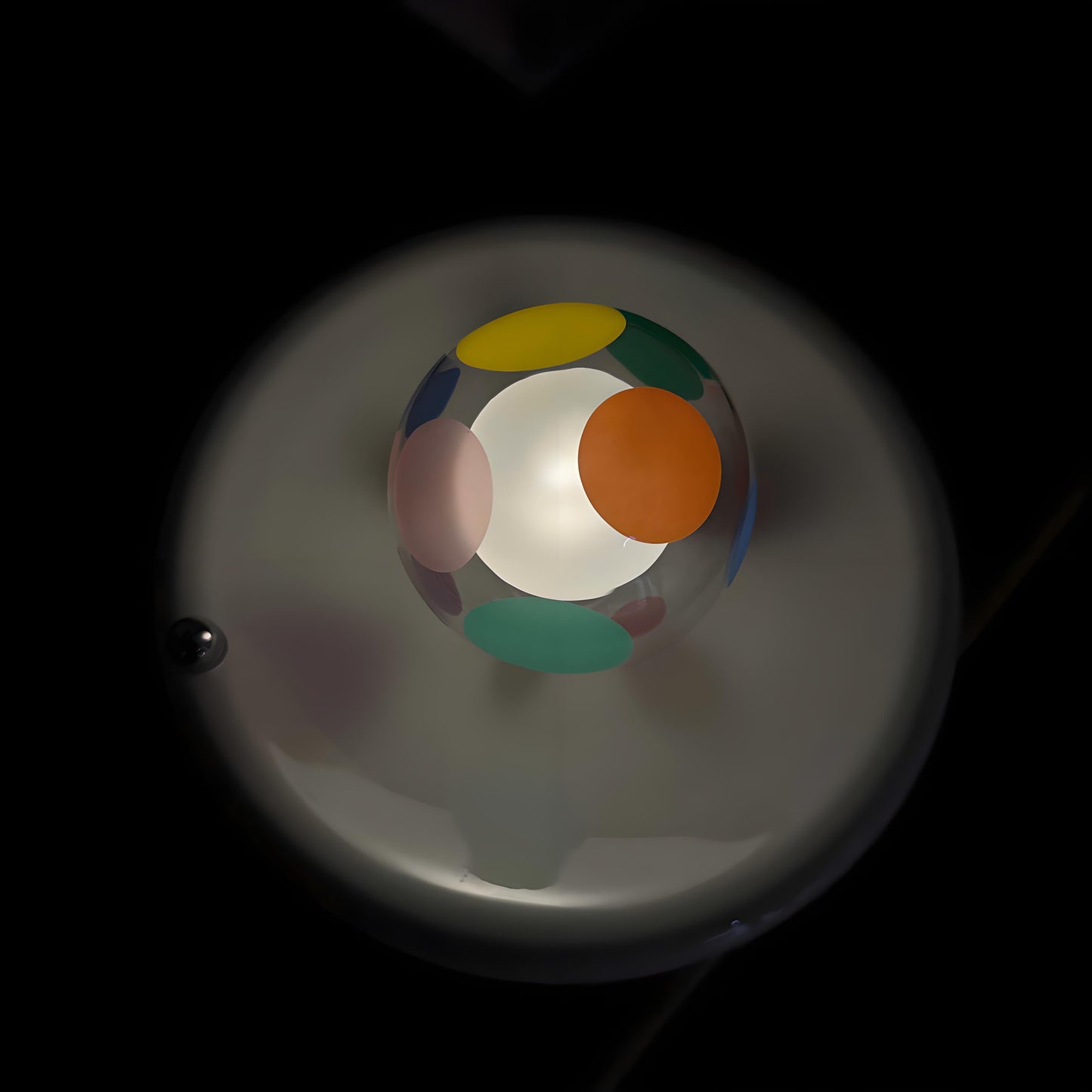 Polka Dot Camping Night Light