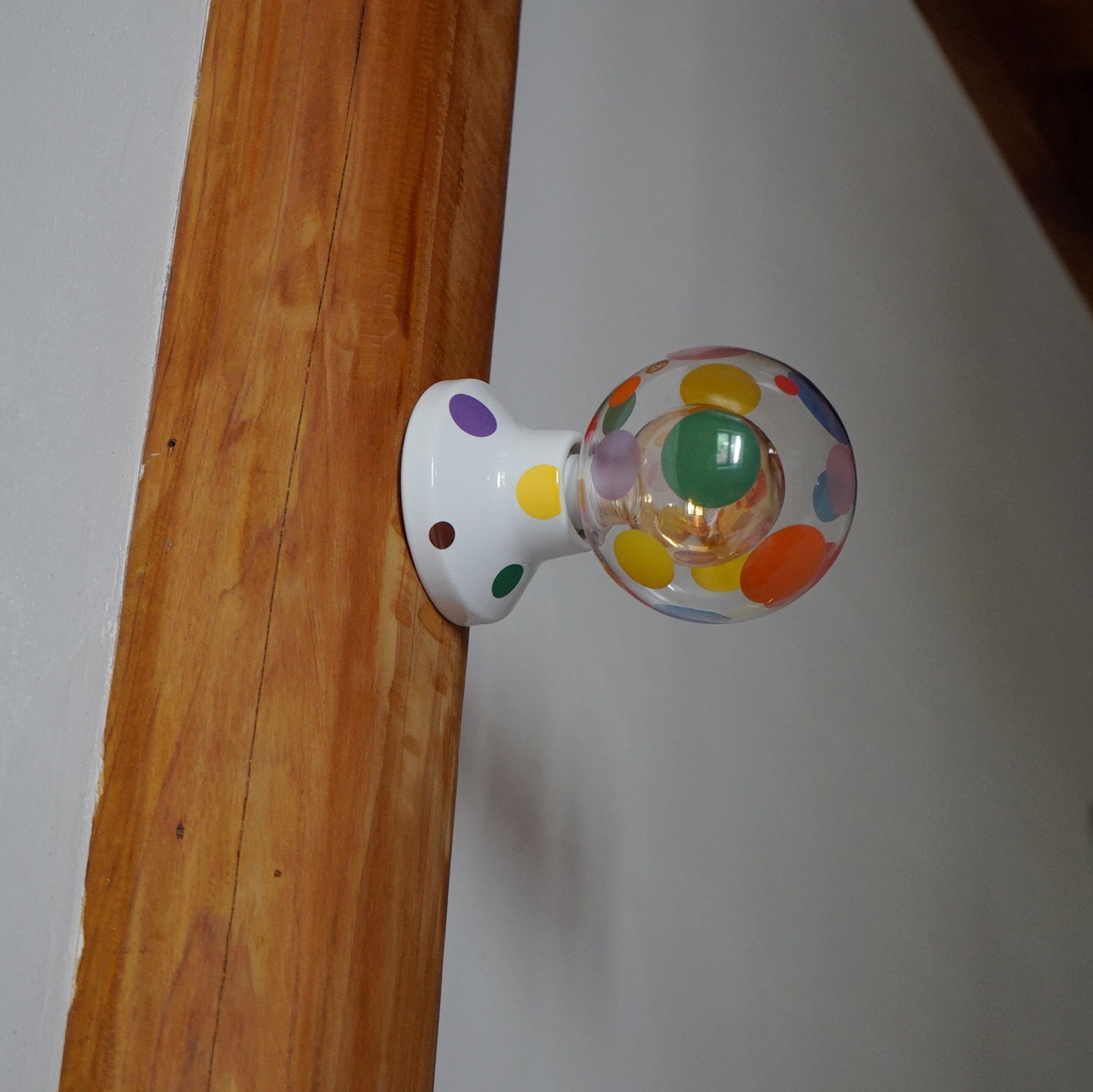 Polka Dot Wall Lamp